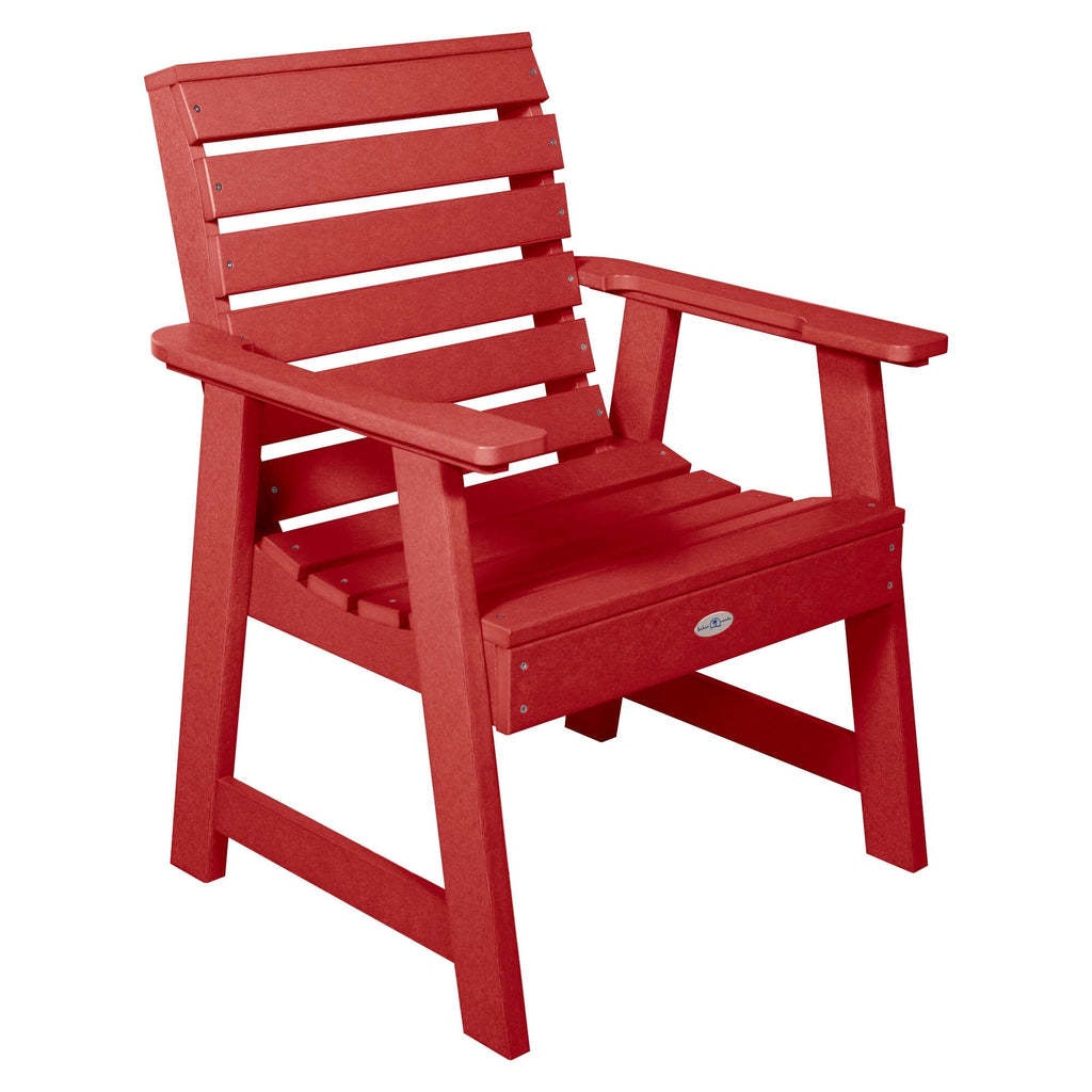 Boathouse Red Riverside Garden chair. 