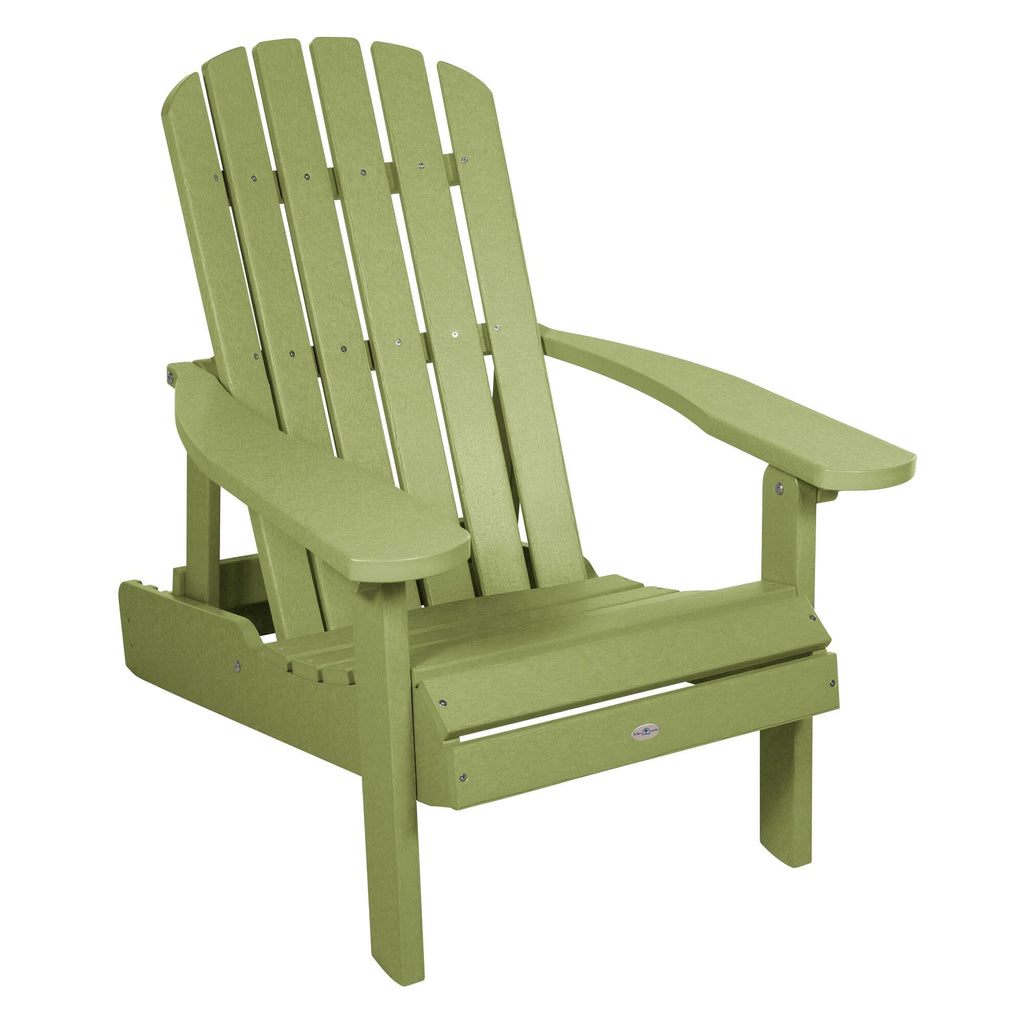 Cape folding and reclining Adirondack chair in Palm Green