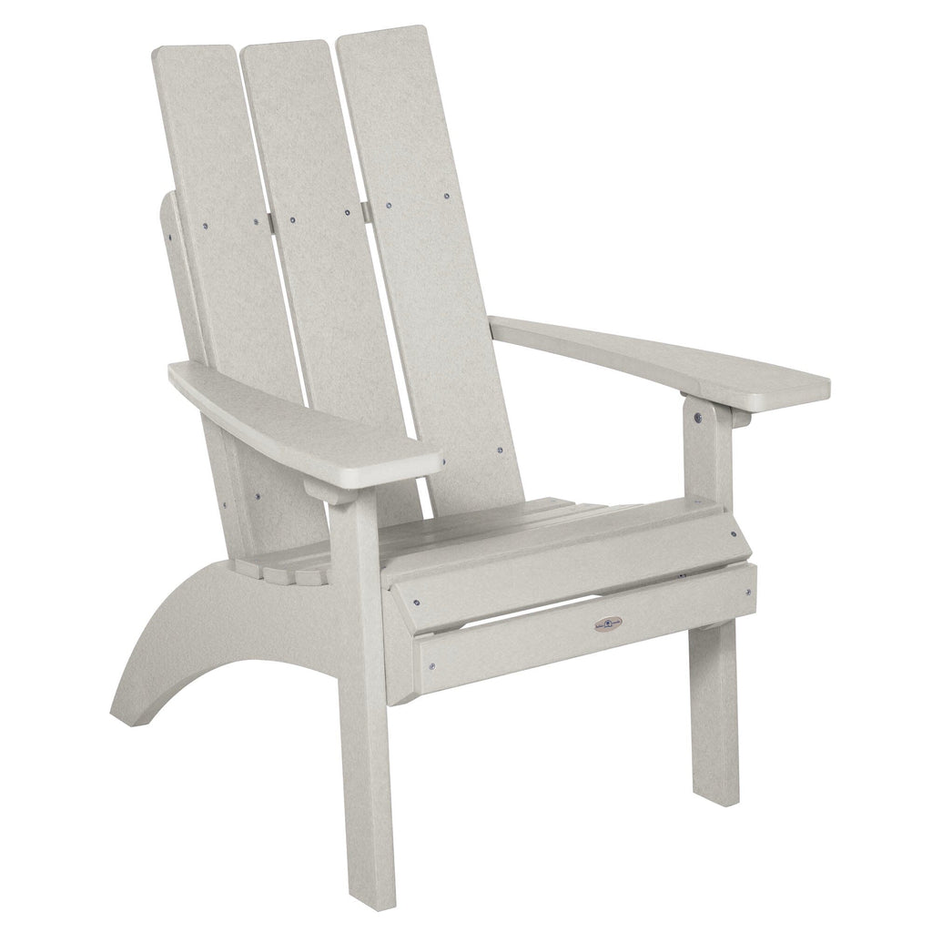Cove Gray Corolla Comfort Height Adirondack Chair 