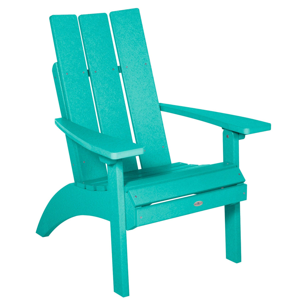 Seaglass Blue Corolla Comfort Height Adirondack Chair
