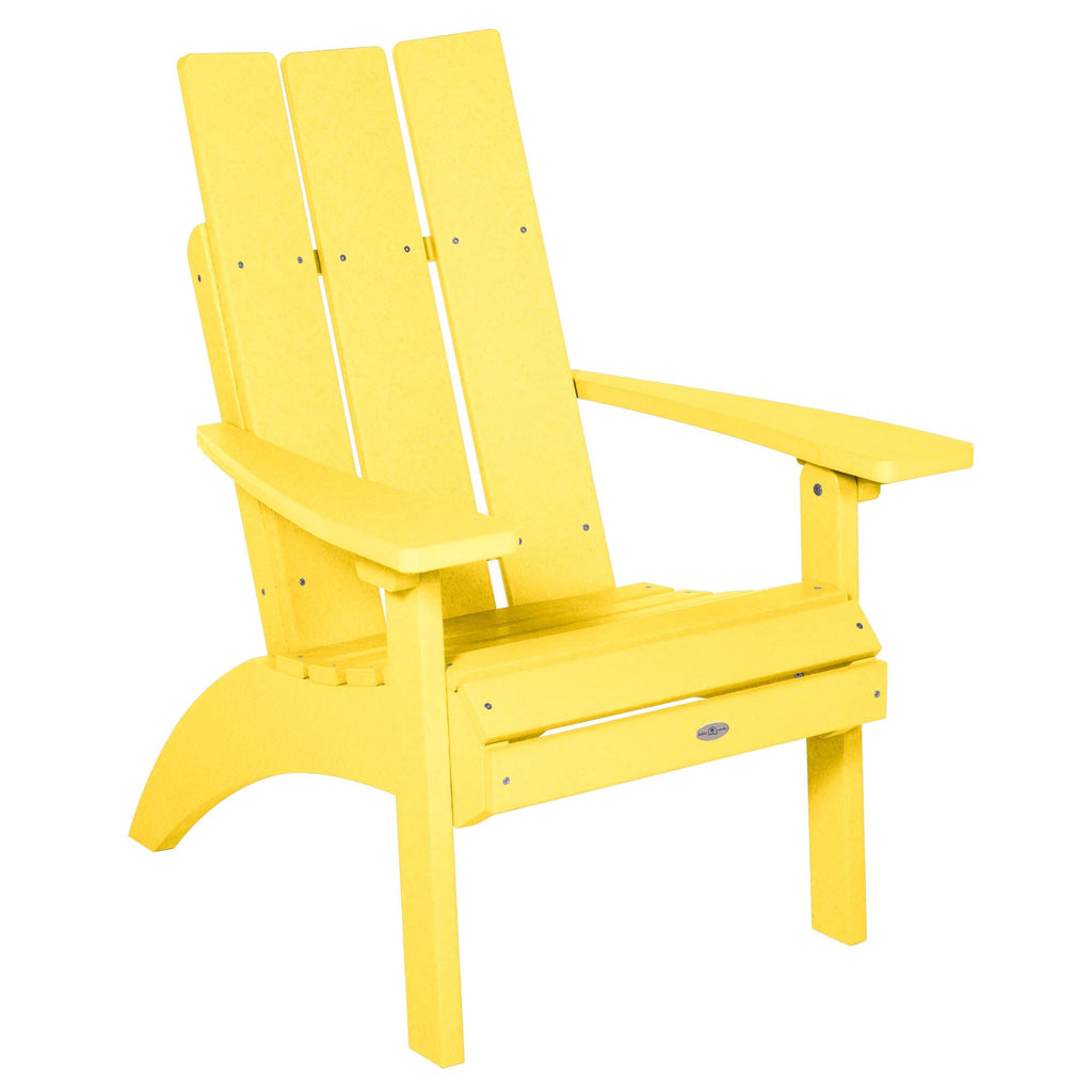 Sunbeam Yellow Corolla Comfort Height Adirondack Chair 