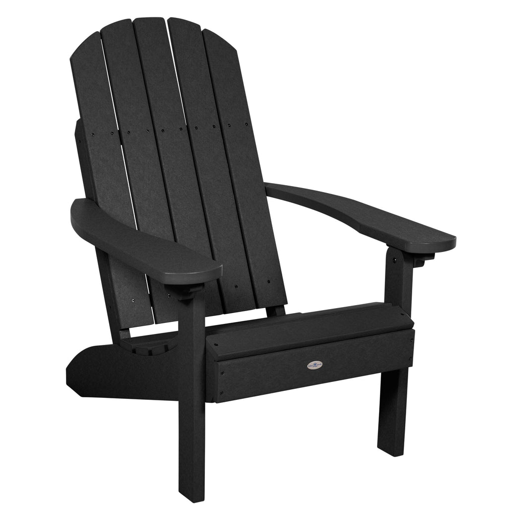 Cape Classic Adirondack Chair in Black Sand 