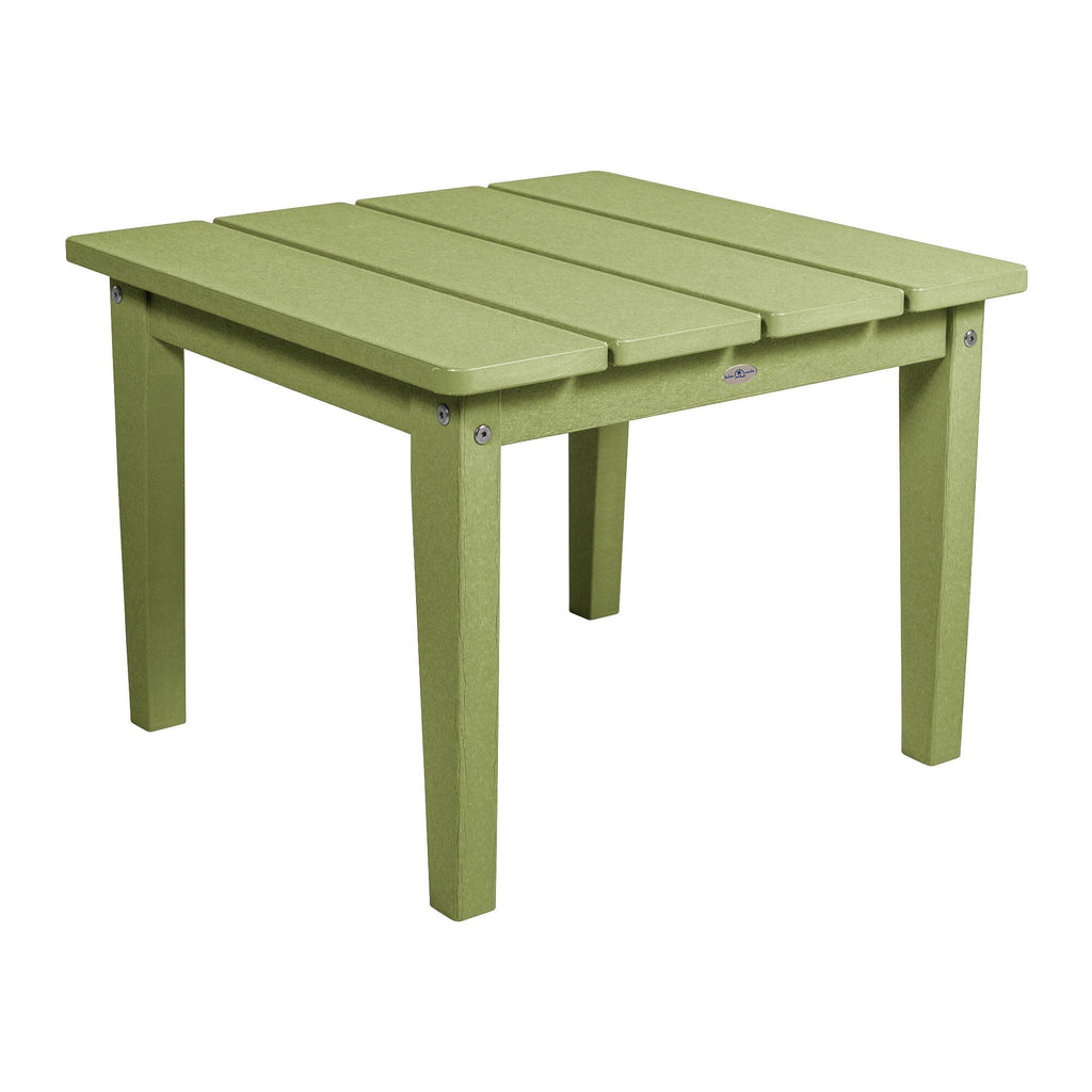 Large Adirondack side table in Palm Green