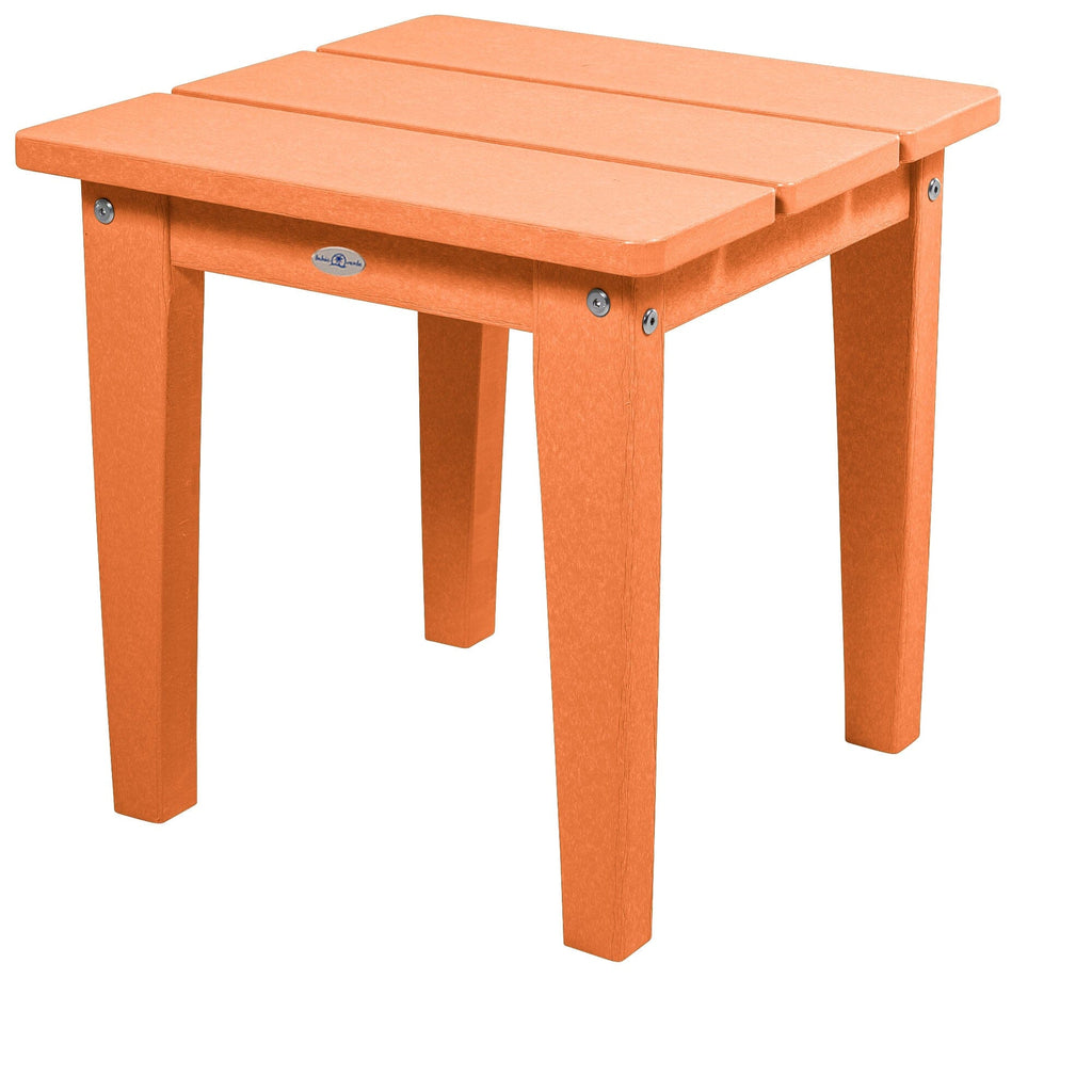 Small side table in Citrus Orange 