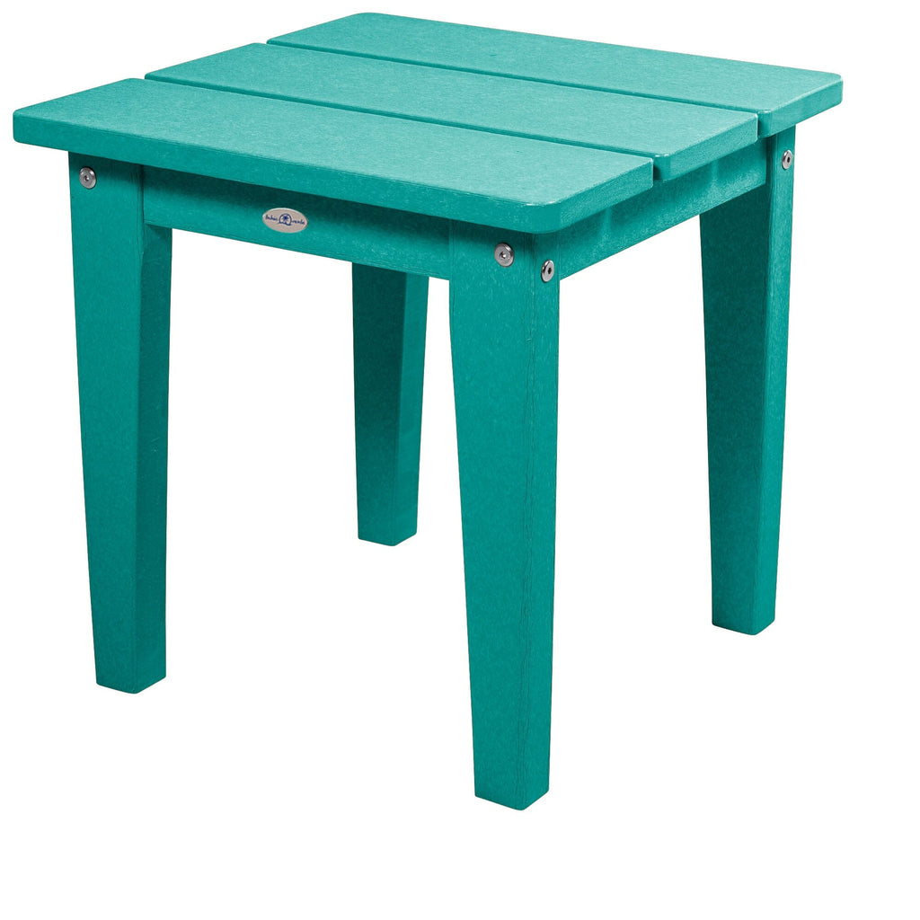 Small side table in Seaglass Blue 