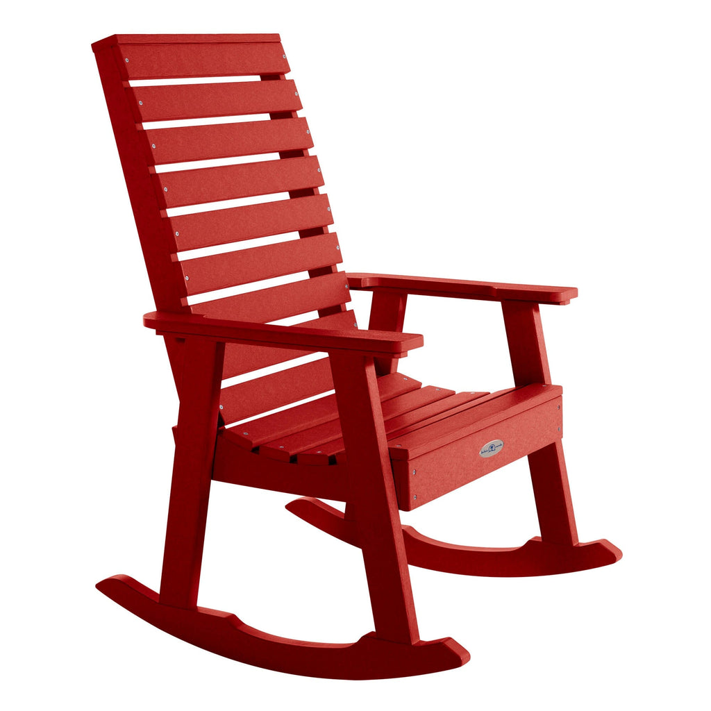 Riverside rocking chair in Boathouse Red
