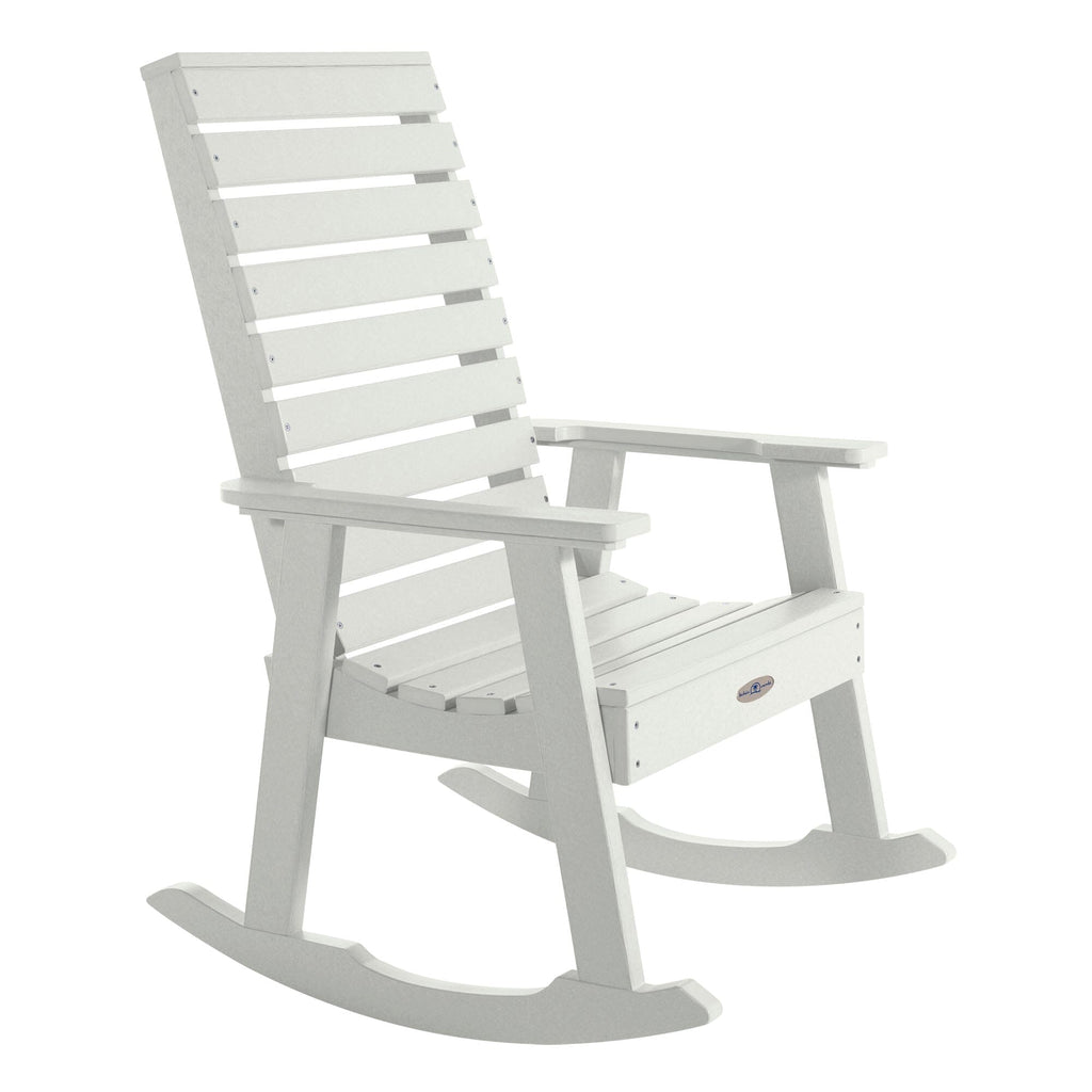 Riverside rocking chair in Coconut White