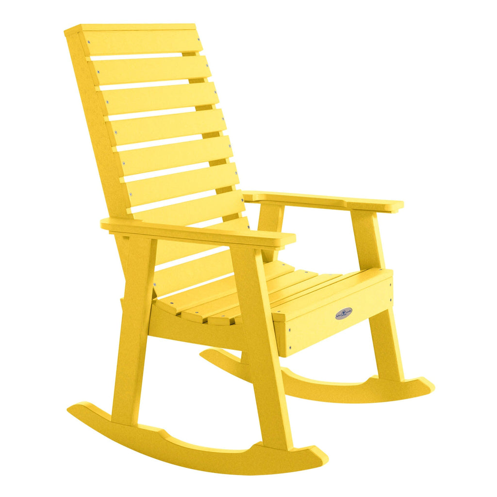 Riverside rocking chair in Sunbeam Yellow